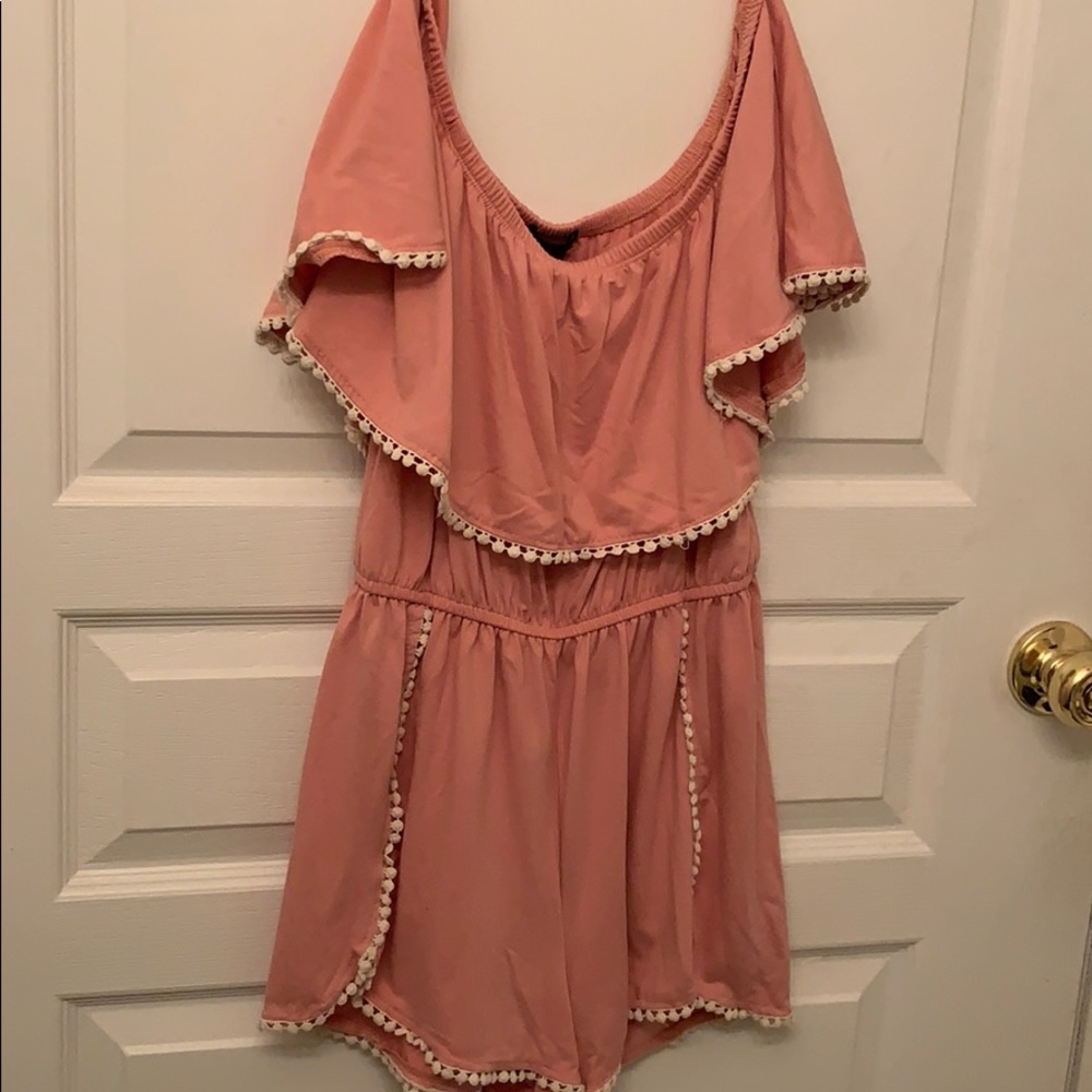 Off the shoulder Romper